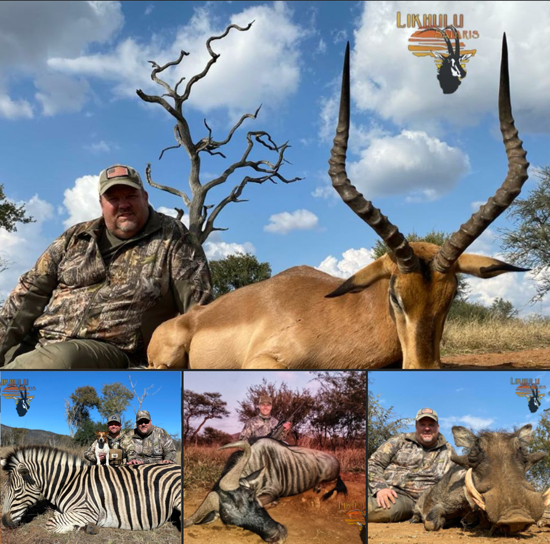 S. Africa Safari for 2 Hunters