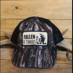 Camo snap back Hat from The Fallen Outdoors
